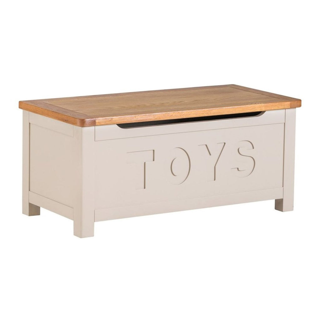 Oak effect deals toy box